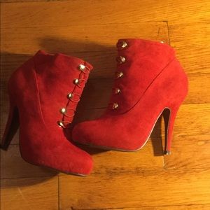 Red Bootie